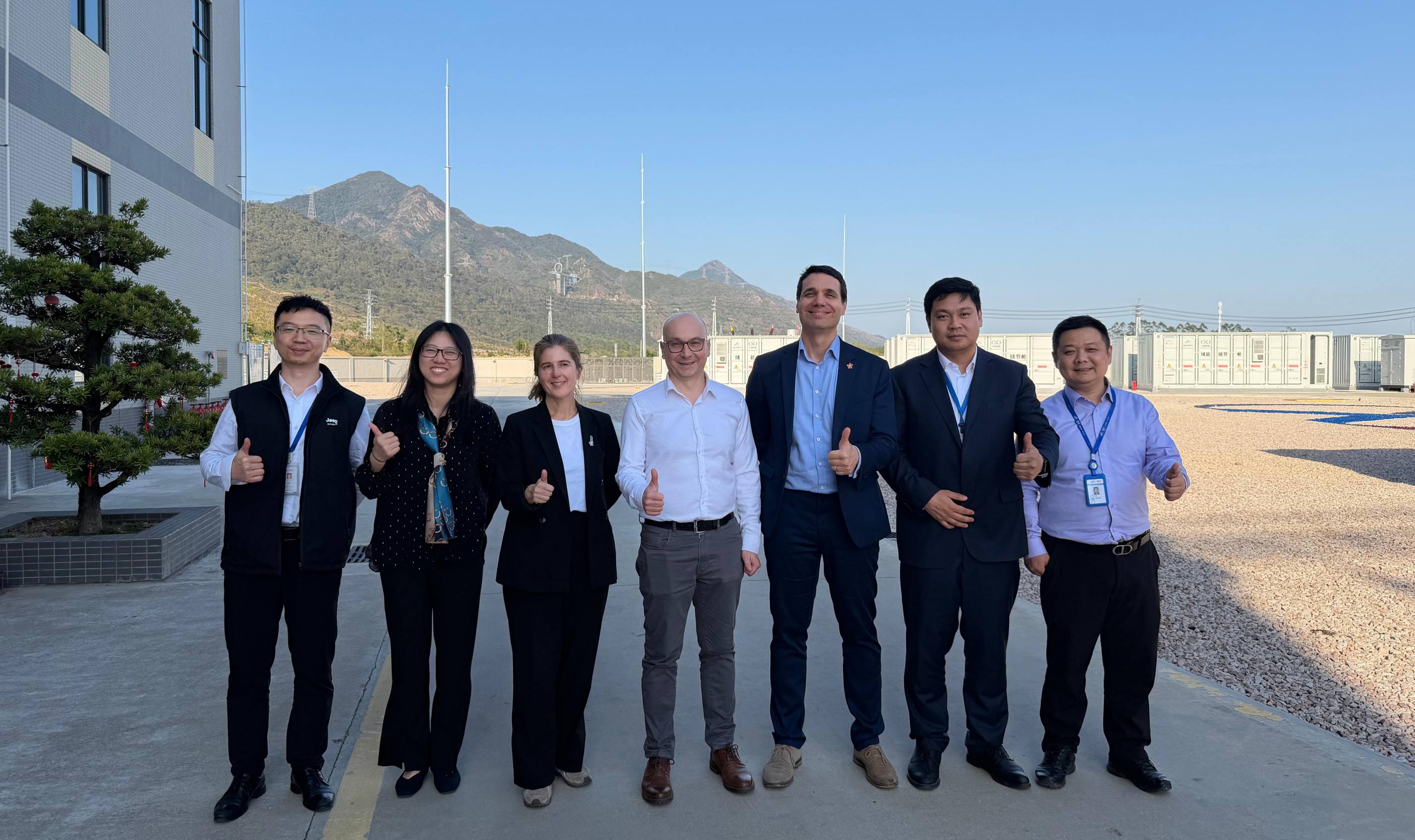 法國電力集團（EDF）到訪智光電氣